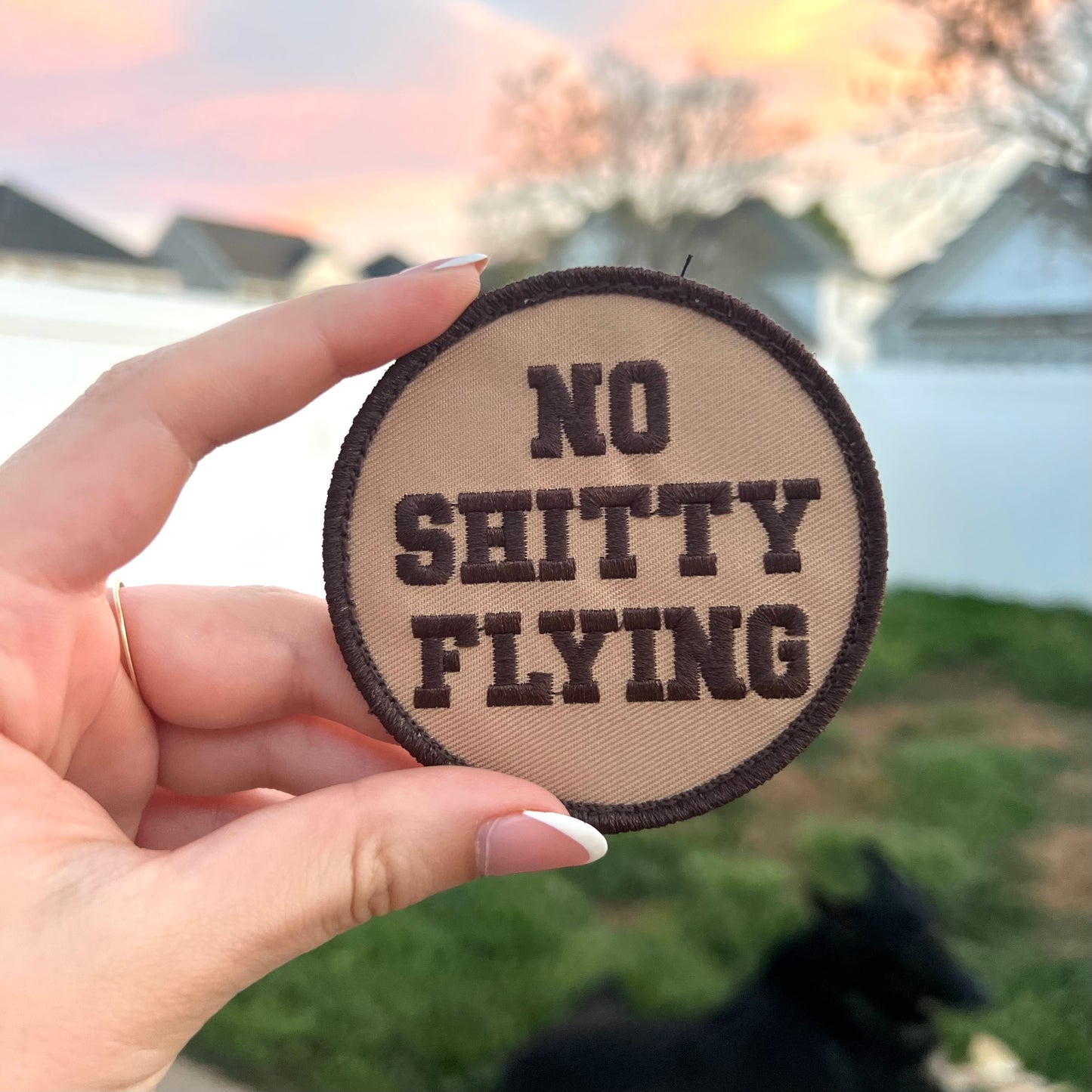 No Shitty Flying Patch