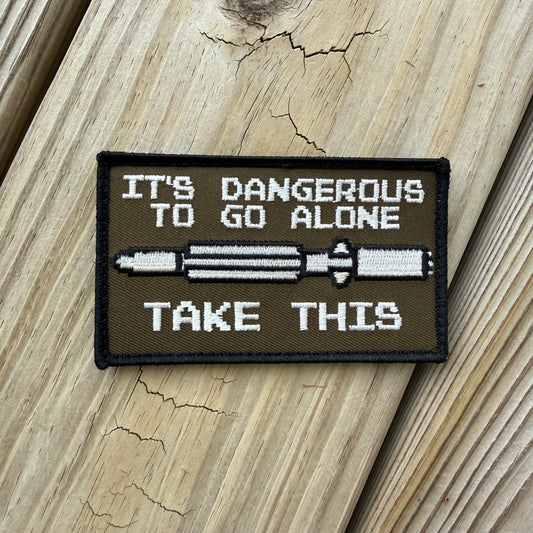 It’s Dangerous to Go Alone SM-6 Patch
