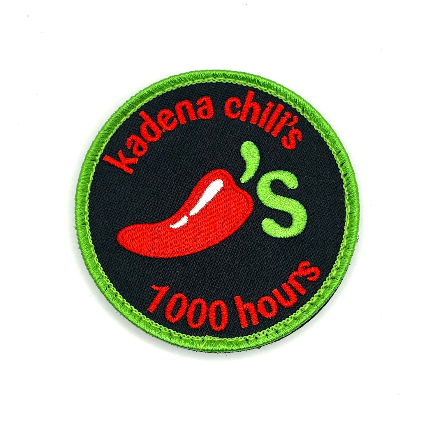 Kadena Chili’s 1000 Hours Patch