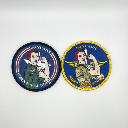 50 Years of Women in Military Aviation Patch