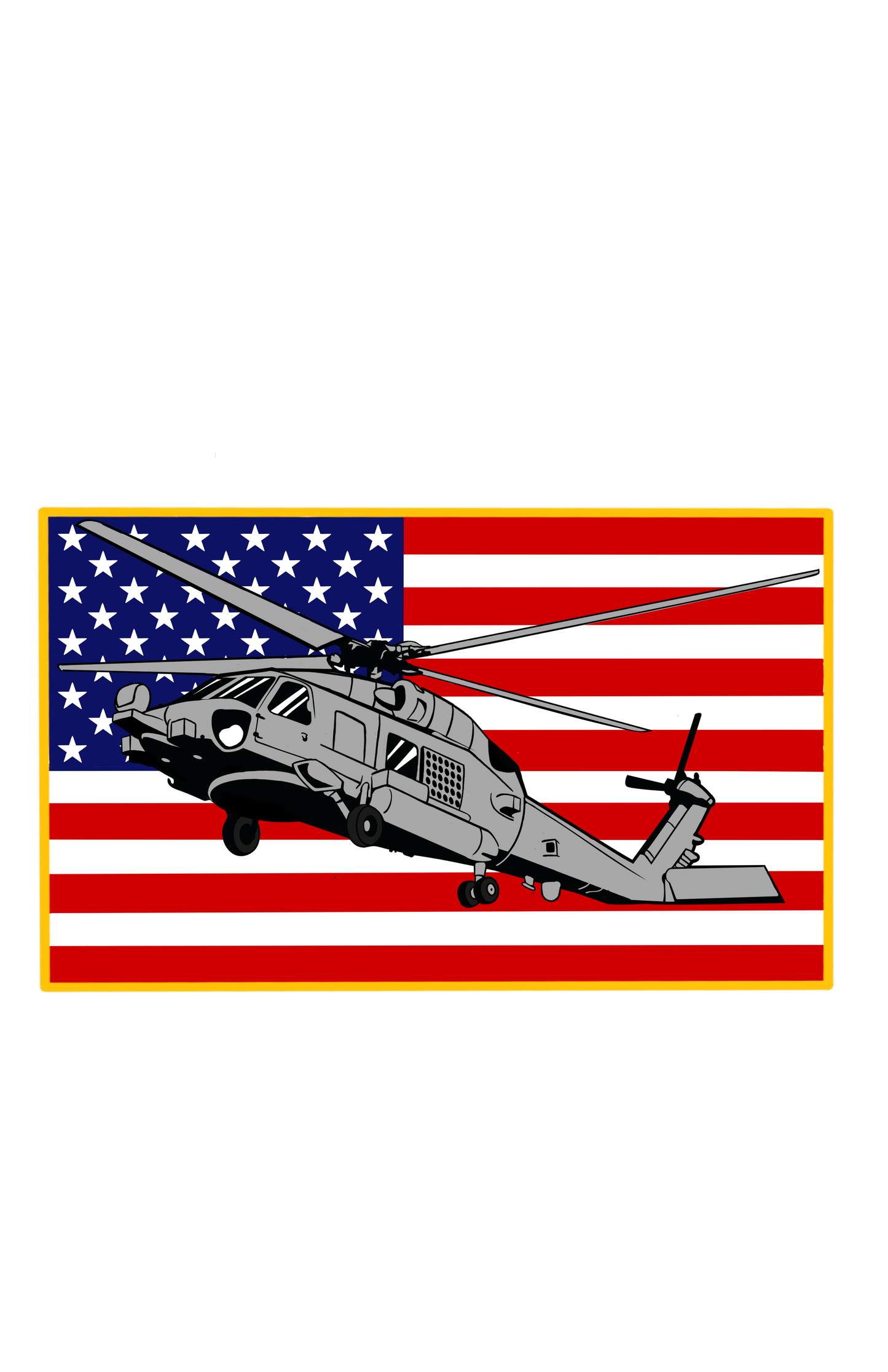 *PREORDER* MH-60 American Flag Patch